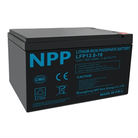 NPP Power Litiumbatteri 12V/18Ah (Bluetooth)